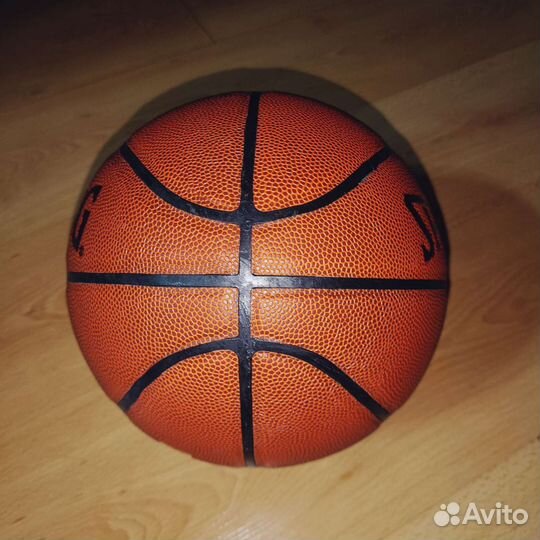 Баскетбольный мяч spalding 7. Новый мяч