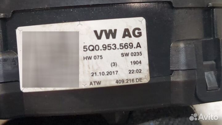 Шлейф руля Volkswagen Arteon, 2018