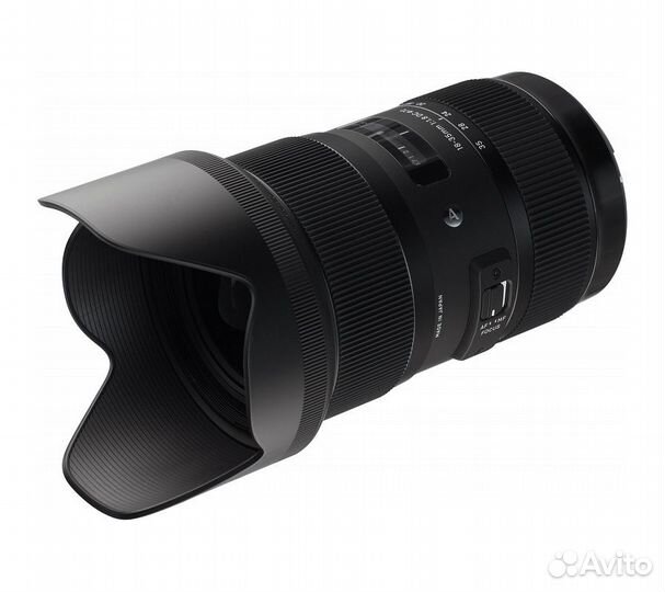 Объектив Sigma AF 18-35mm f/1.8 DC HSM Art Canon E