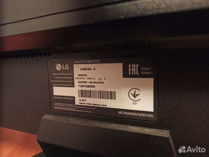 Монитор LG 24GM79G