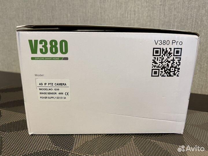 Камера видеонаблюдения 4G с симкартой V380