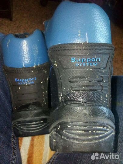 Ботинки утеплёные