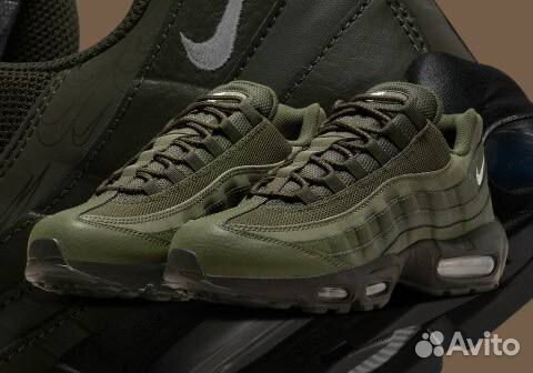 Кроссовки nike air max 95 green soldier