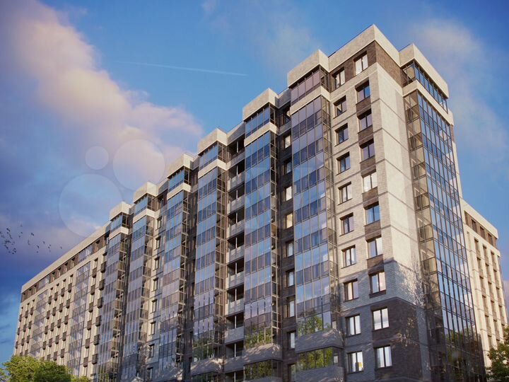 Квартира-студия, 24,5 м², 15/16 эт.