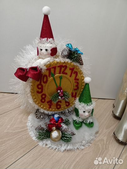Поделка новогодняя большая