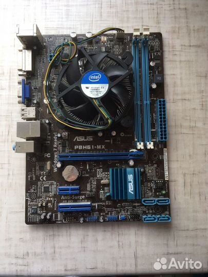 Материнская плата с процессором сокет LGA1151