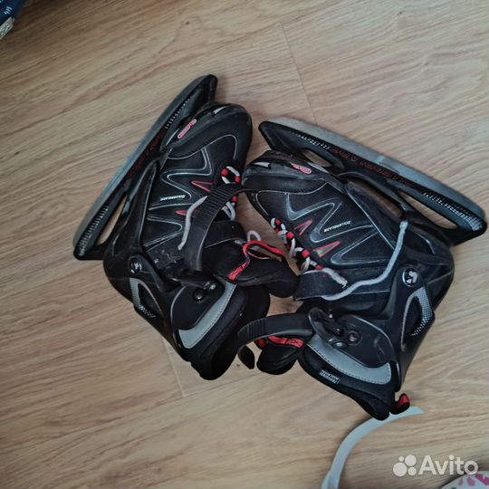 Коньки раздвижные 34 37