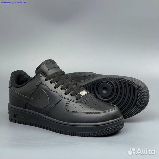 Nike Air Force 1 Black (Арт.71182)