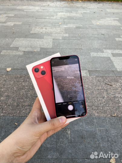 iPhone 13 128gb Red Ростест (sim+esim)