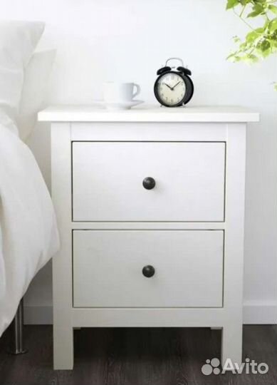 Тумба прикроватная IKEA белая