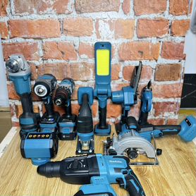 Аккумуляторный набор makita 10в1