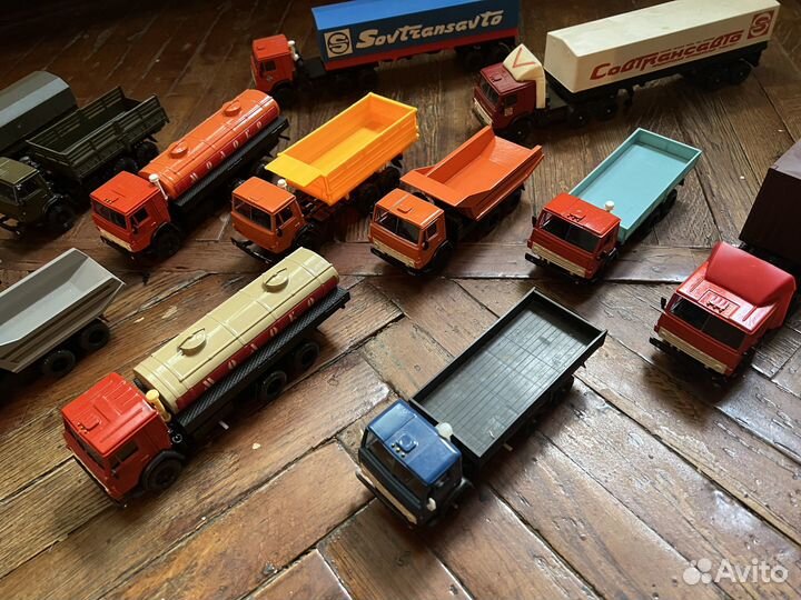 Советские модели камаз,Урал,ваз,азлк 1/43