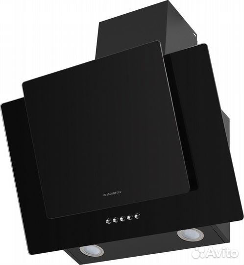 Вытяжка каминная maunfeld Wind Push 60 черный кноп