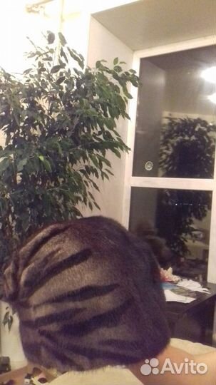 Шапочка мех норка