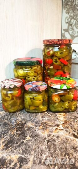 Маринованый перец халапеньо