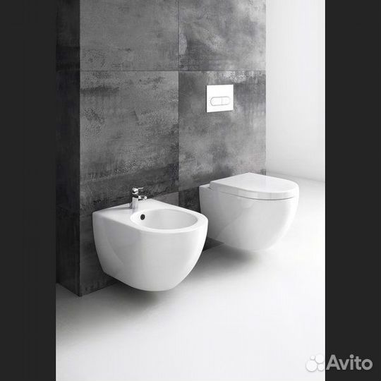 Унитаз подвесной Ravak Uni Chrome Rim, без сиденья