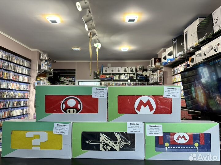 Чехол для nintendo switch oled новый