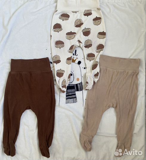 Вещи пакетом на мальчика 68 74 80