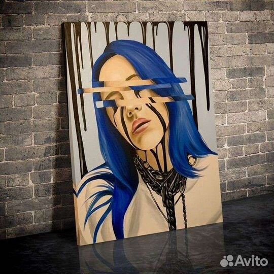 Картина маслом девушка портрет