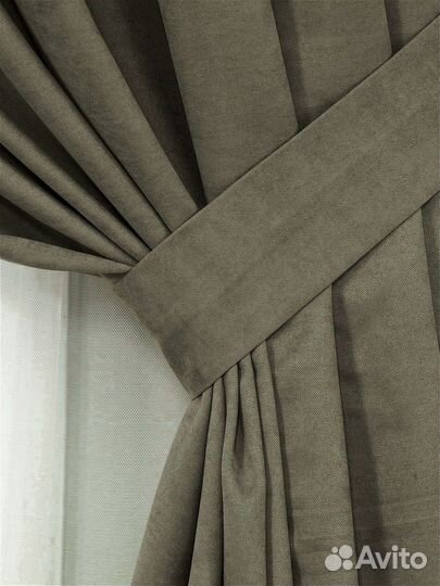 Шторы готовые канвас