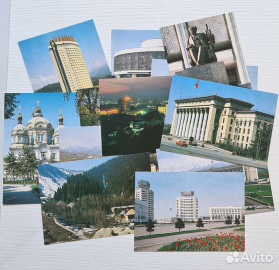 Набор открыток Алма-Ата, 1983г