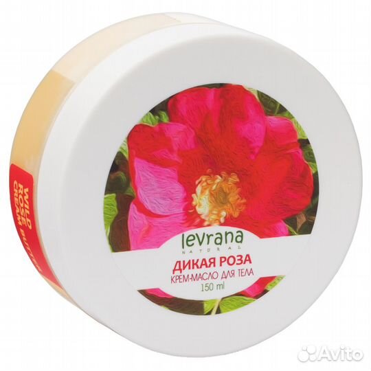 Levrana Крем-масло для тела Дикая роза 150мл