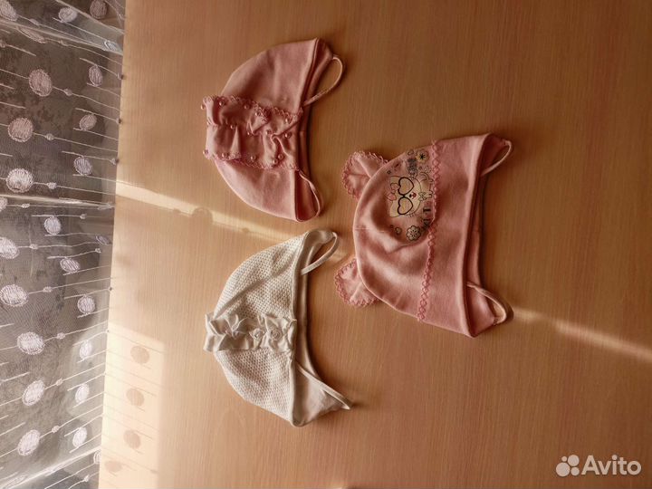 Детские шапочки для девочек