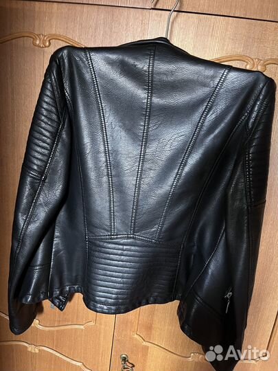 Куртка кожаная женская 46 48