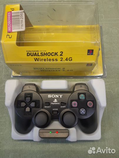 Новый Беспроводной Джой Sony Dualshock 2 для PS2