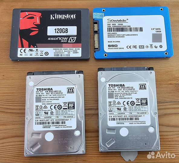 Жесткий диск HDD/SSD