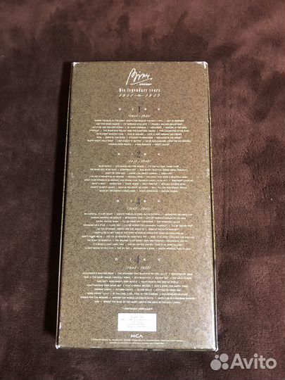 4CD + брошюра издание Bing His legendary years