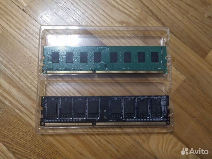 Оперативная память ddr3 2x4