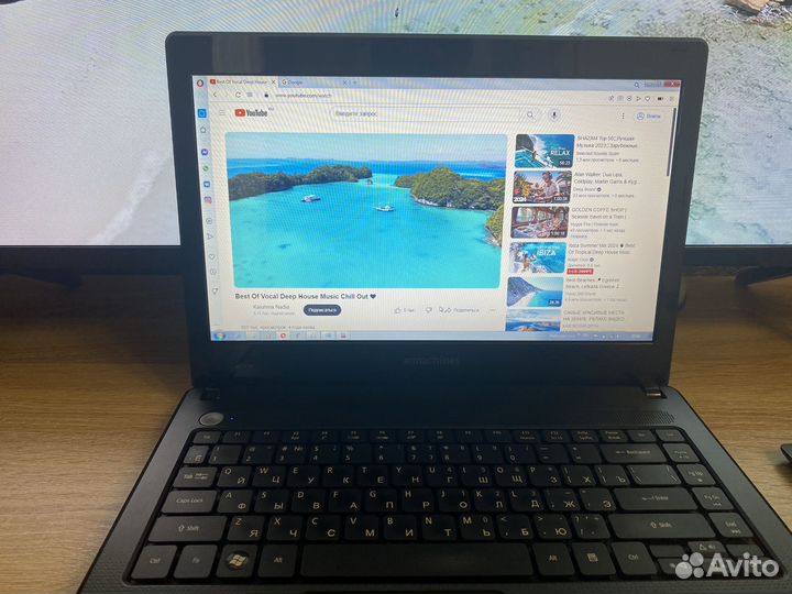 Ноутбук 14 дюймов 6 Гб, SSD 128, HDD 650, intel i3