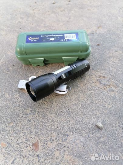 Мощный карманный фонарик