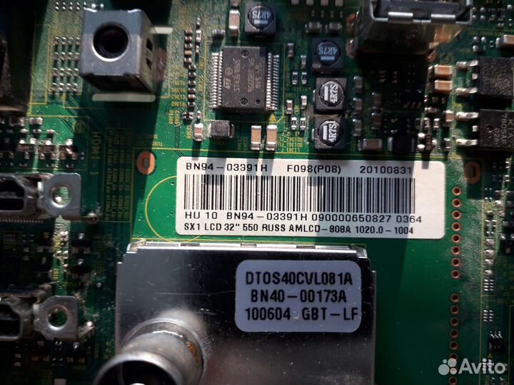 Разбор Samsung LE32C550JW