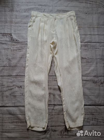 46+ размер, лён 100%, брюки Marks&Spencer