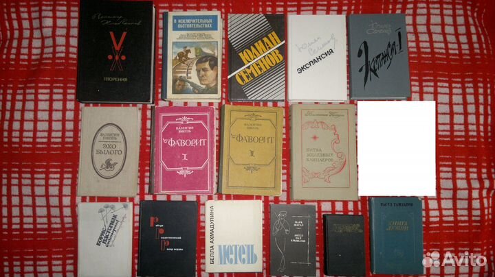 Книги - проза и поэзия