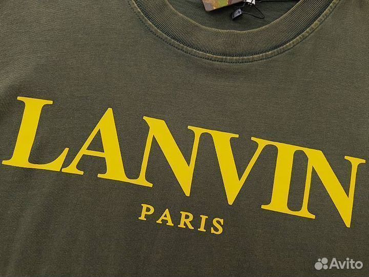 Футболка Lanvin Зеленая