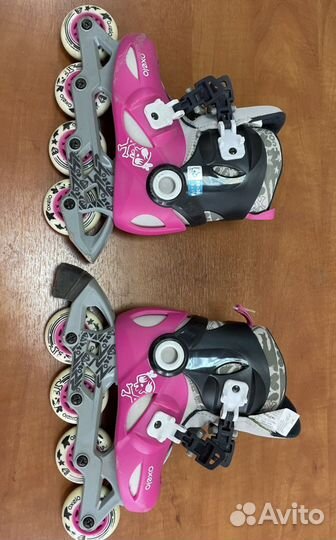 Роликовые коньки Oxelo + защита