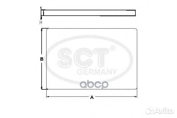 Фильтр салона SCT SA-1191 SA1191 SCT