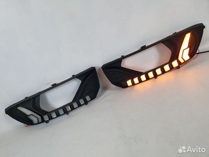 Led маски фар Гранта FL