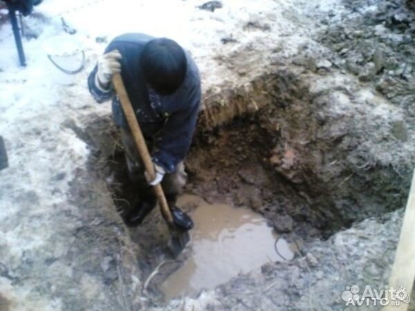 Земляные работы, копка траншей