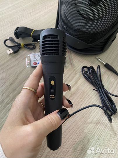 Новая музыкальная колонка с микрофоном