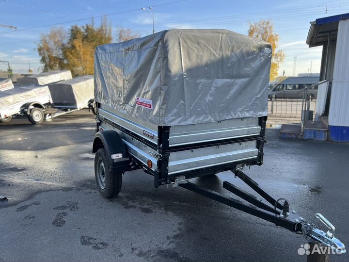 Продам прицеп Крепыш 8213 03 высокий тент