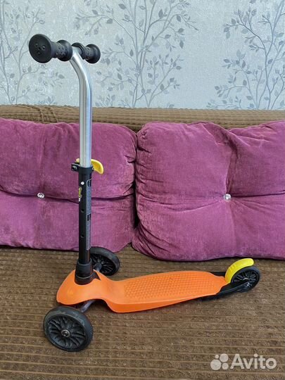 Самокат детский трехколесный бу