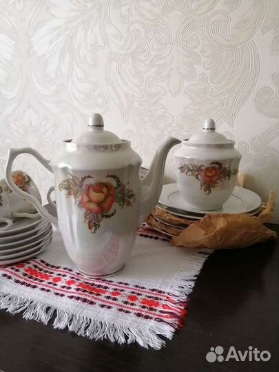 Кофейный сервиз Барановский фарфоровый завод