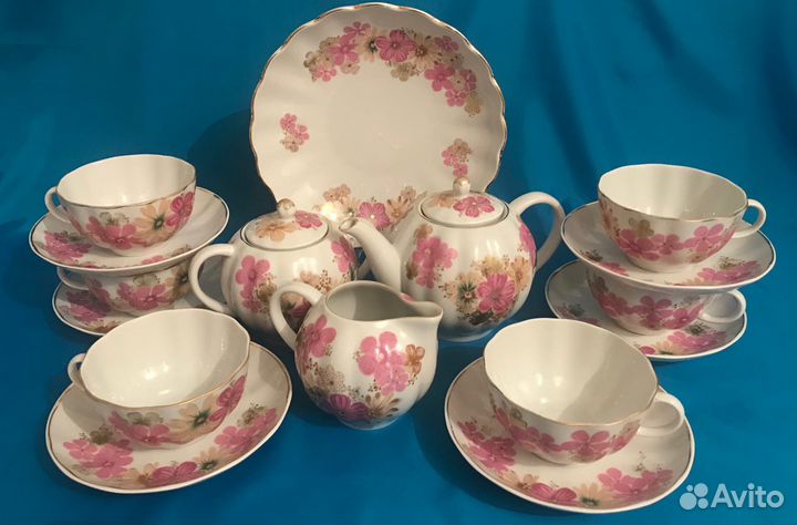 Чайный сервиз« Подарок женщине»лфз