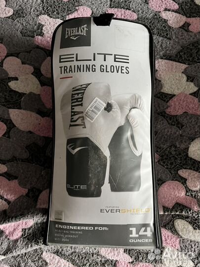 Everlast elite 14 oz автограф Дацика