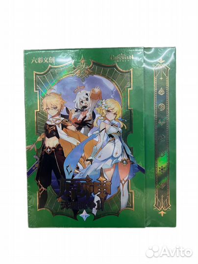 Коллекционные карточки Геншин Импакт Грин