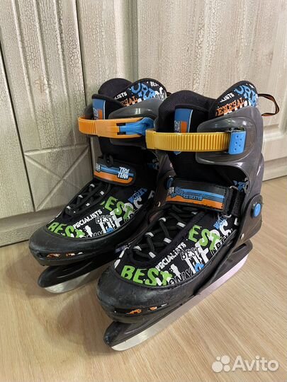 Коньки хоккейные детские 34-37 размера